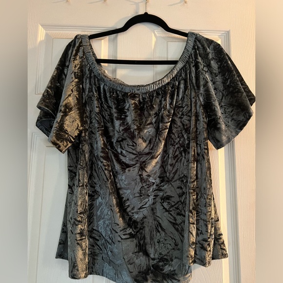 Knox Rose XL super soft velvet blouse - Picture 1 of 4